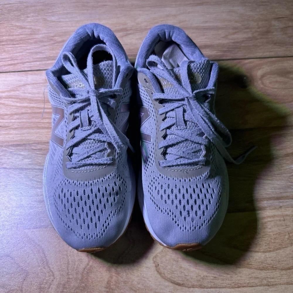 New Balance Light Gray Athletic Sneakers